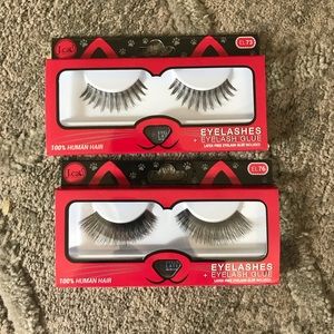 J.CAT BEAUTY EYELASHES+GLUE